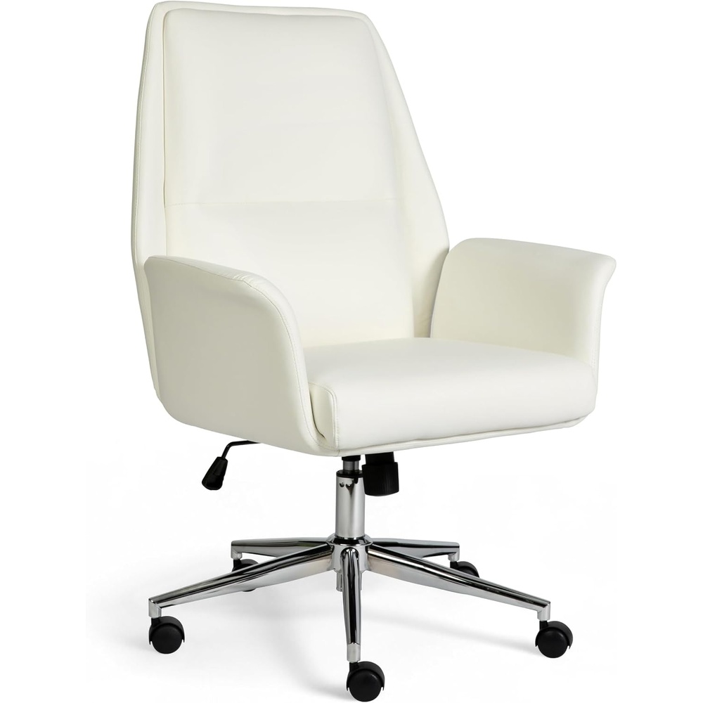 image:imageMartha Stewart Maxine Upholstered Office Chair White